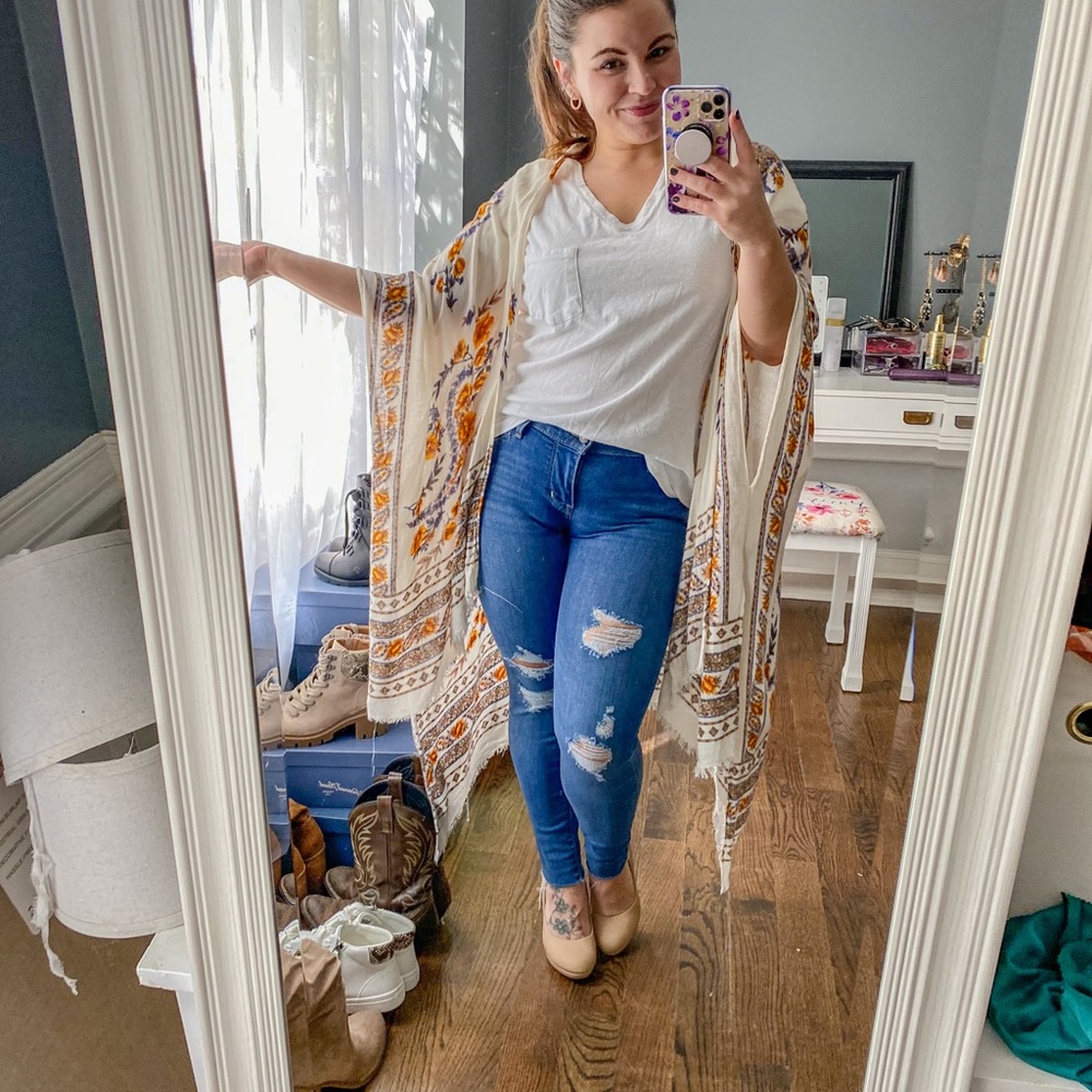 American Eagle Midi Kimono